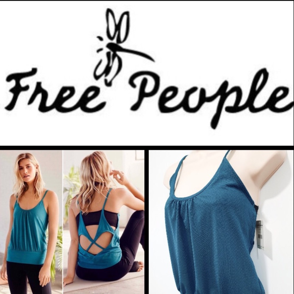 Free People Slate Workout Top XSmall